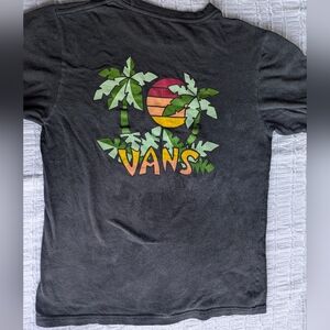 Vans Graphic Tee with Palm Tree Design